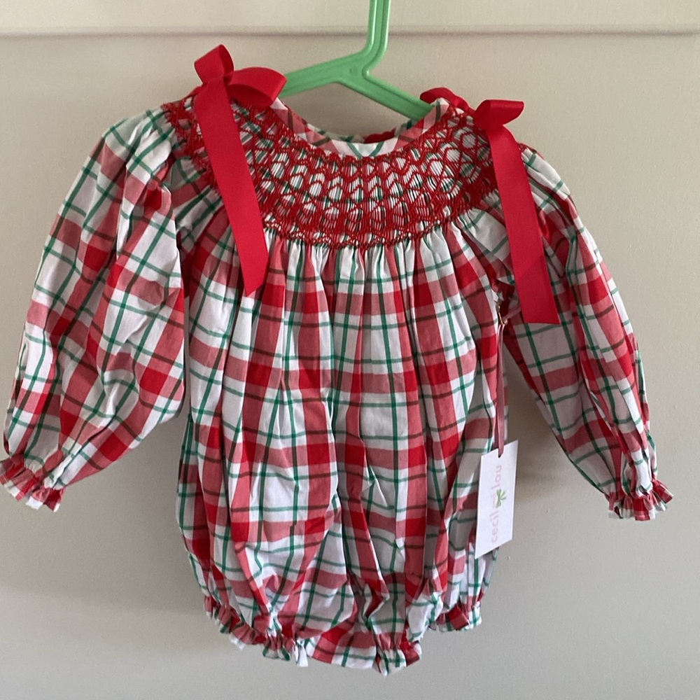 Cecil & Lou Holiday Bubble (NWT) 18M